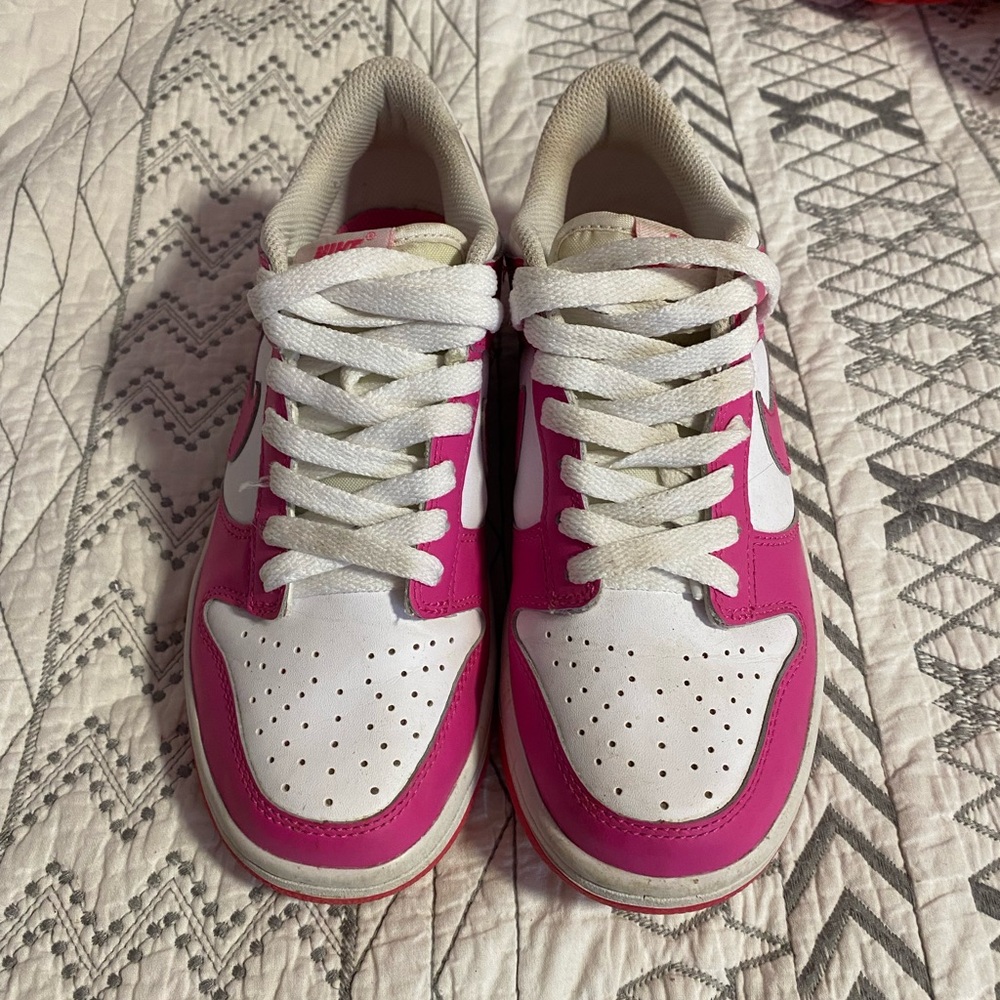 Hot Pink Nike Dunks